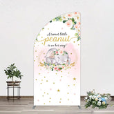 Lofaris Elephant Sweet Peanut Is On Her Way Half Moon Arch Backdrop